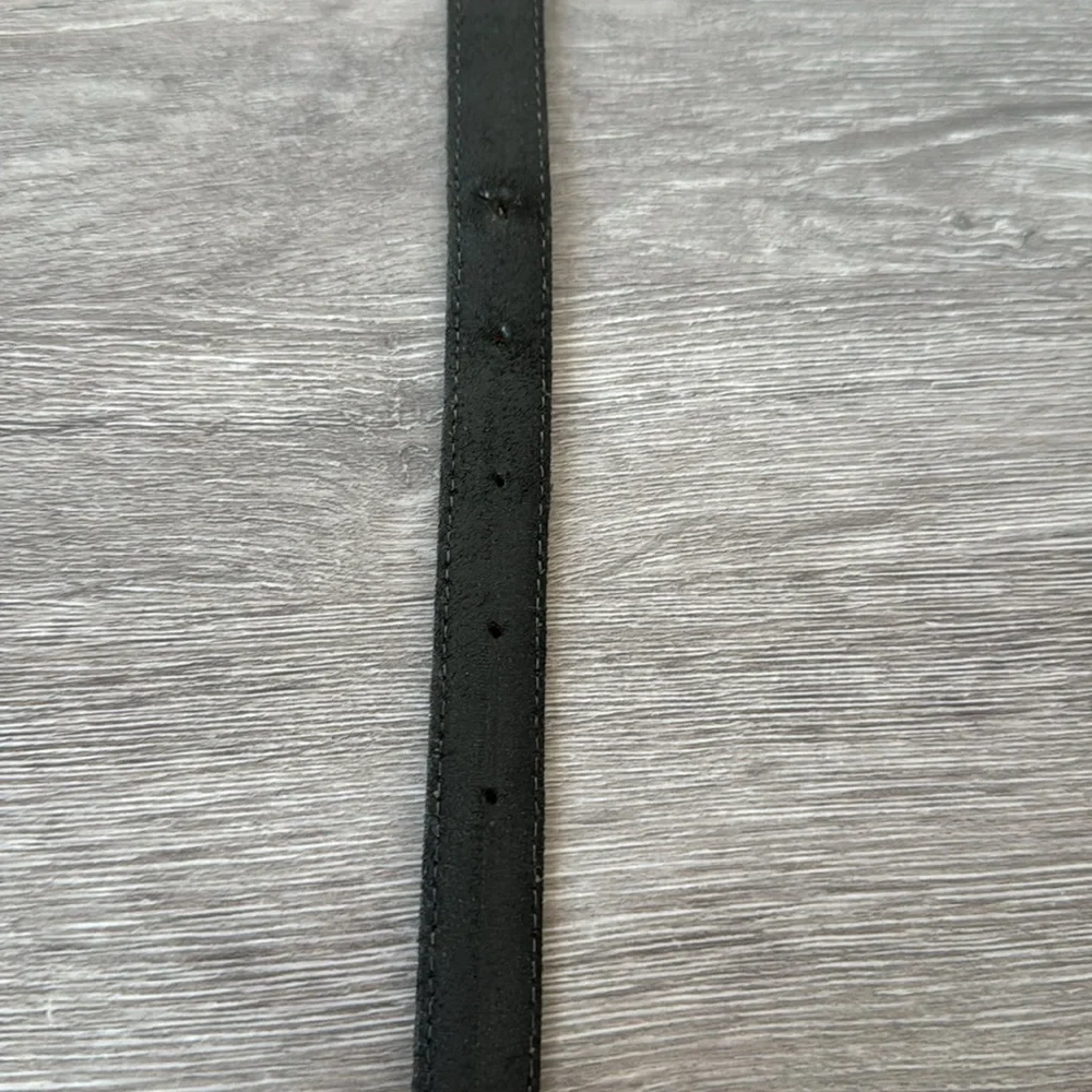 Guess Black Belt with Silver Accents